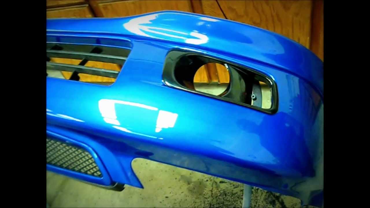 Honda Civic SI JDM style foglight install