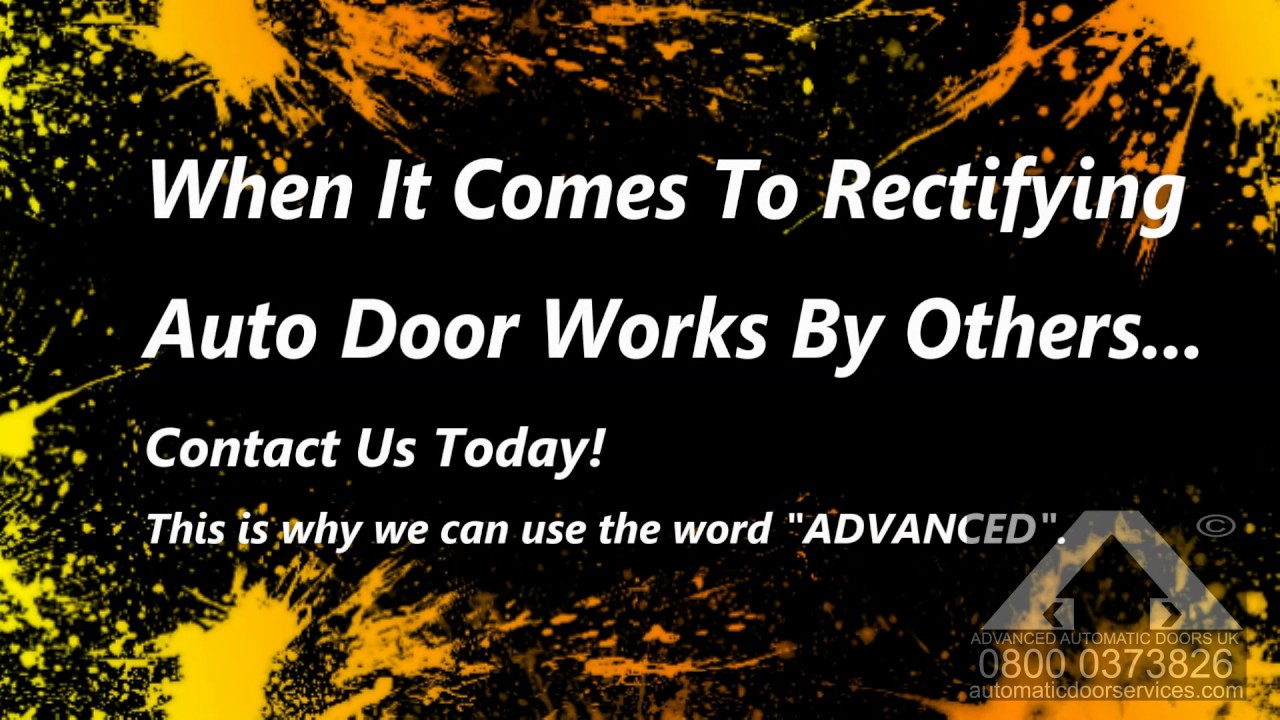 AUTOMATIC DOOR COLD ROOM ENTRANCES UK