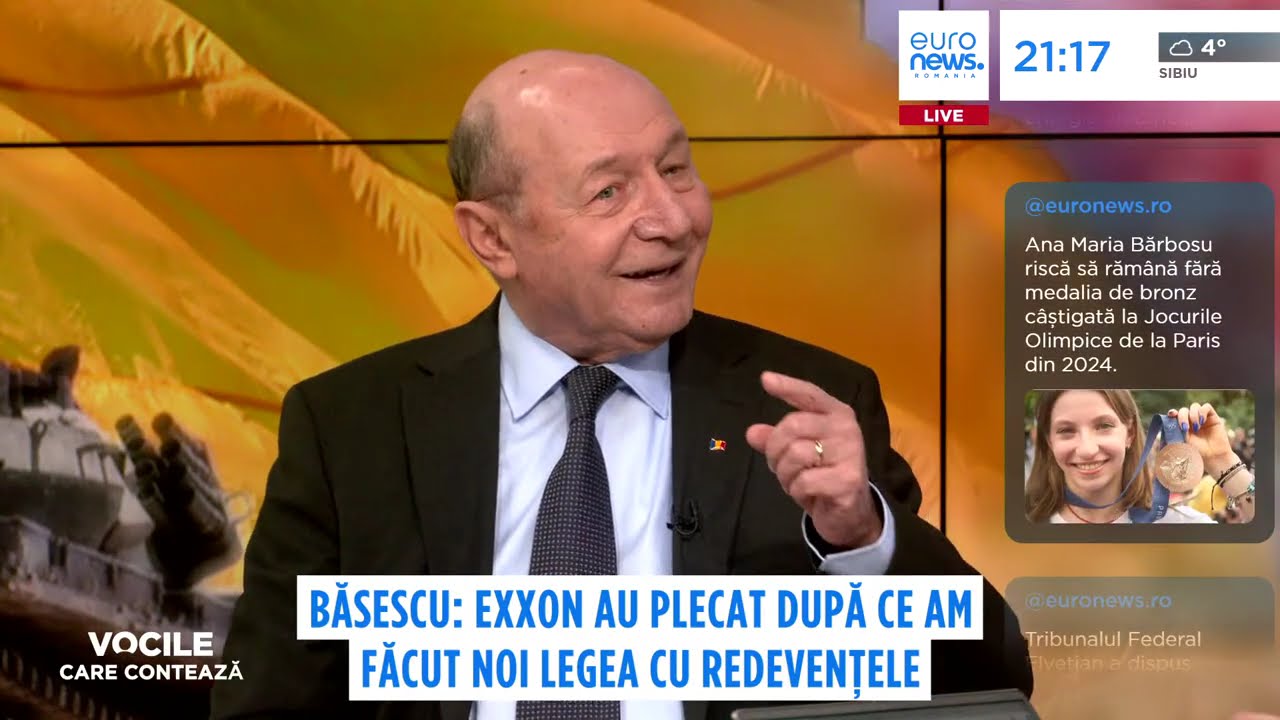 Băsescu spune că investițiile americane sunt cheia deciziilor favorabile și a securității României