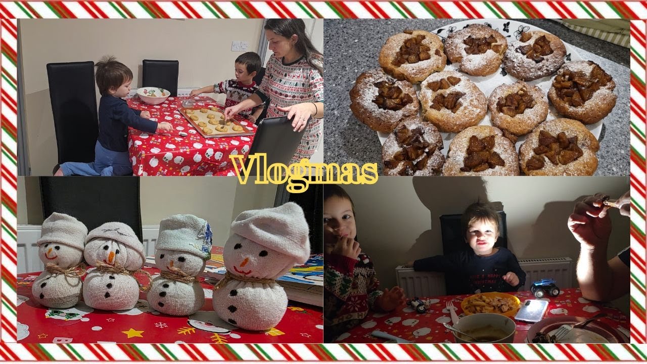 Vlogmas 17 ☃️| Biscuiți / Oameni de zăpadă & Cina pe întuneric