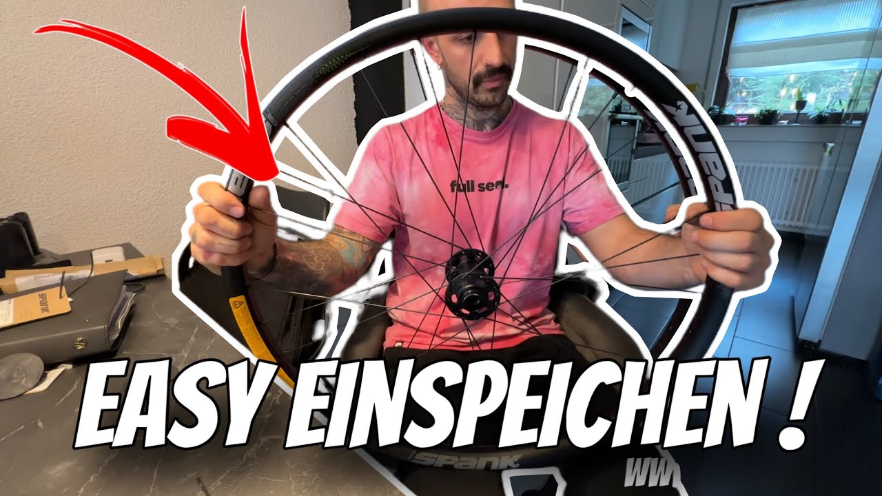 Richtig einspeichen Spank 369 Schritt für Schritt