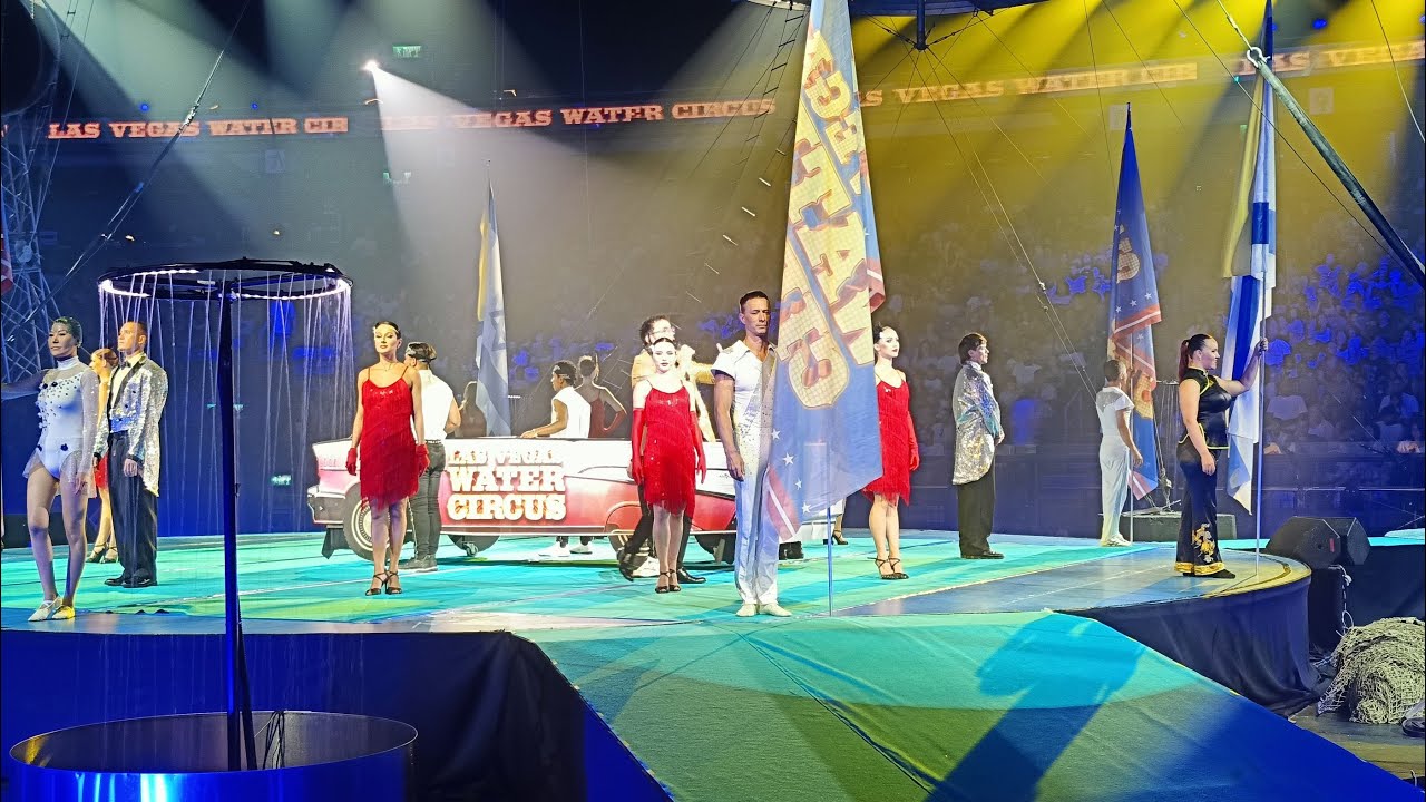 Las Vegas Water Circus 2025 in Israel * קרקס המים לאס וגאס בישראל * Водный цирк Ла-Вегас в Израиле