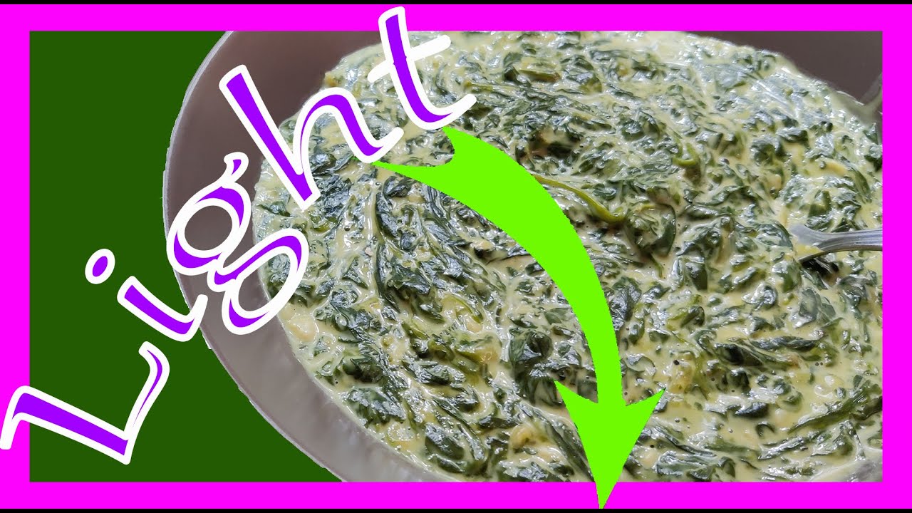 🤤 Espinacas a la crema light con Thermomix [*RECETA SALUDABLE]