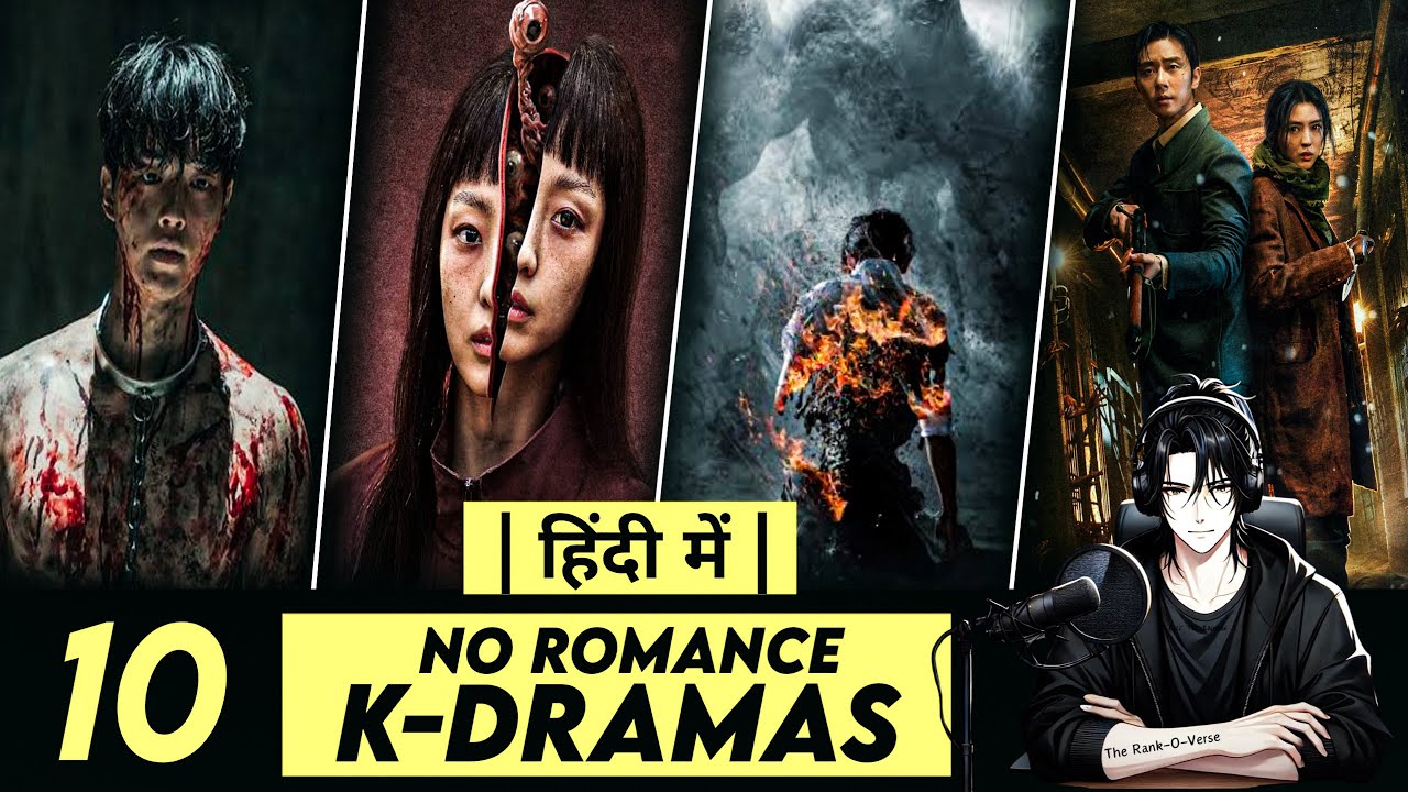 Top 10 Best Hindi Dubbed K-Dramas with Zero Romance Part 1 | Only Action,Thriller Or Supernatural