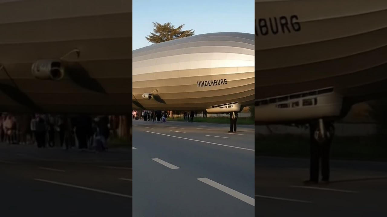 Luftschiff Hindenburg Modell steigt auf. #lz129#modell#spannung#zeppelin#luftschiff#fun