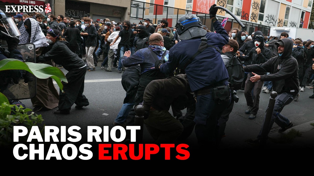 FURIOUS riots erupt across Paris in day of anti-government rage