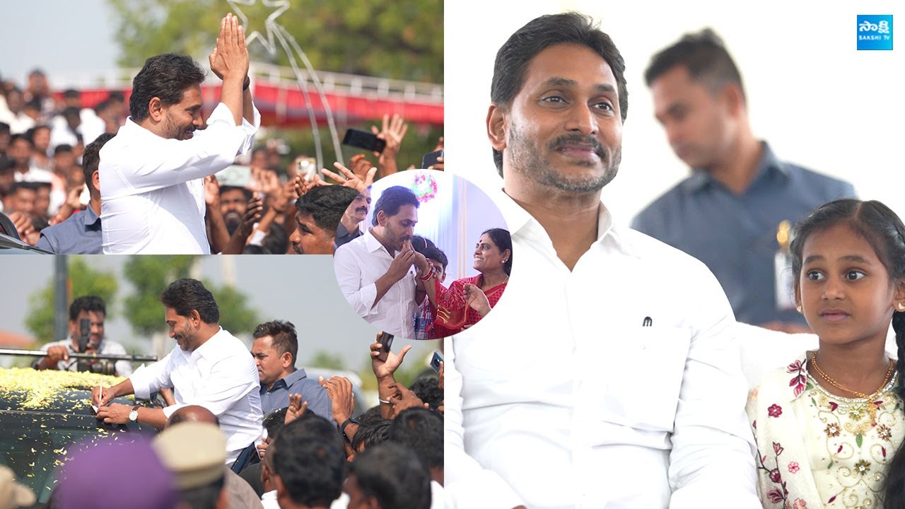 YS Jagan Christmas Celebrations Visuals At CSI Church Pulivendula @SakshiTVLIVE