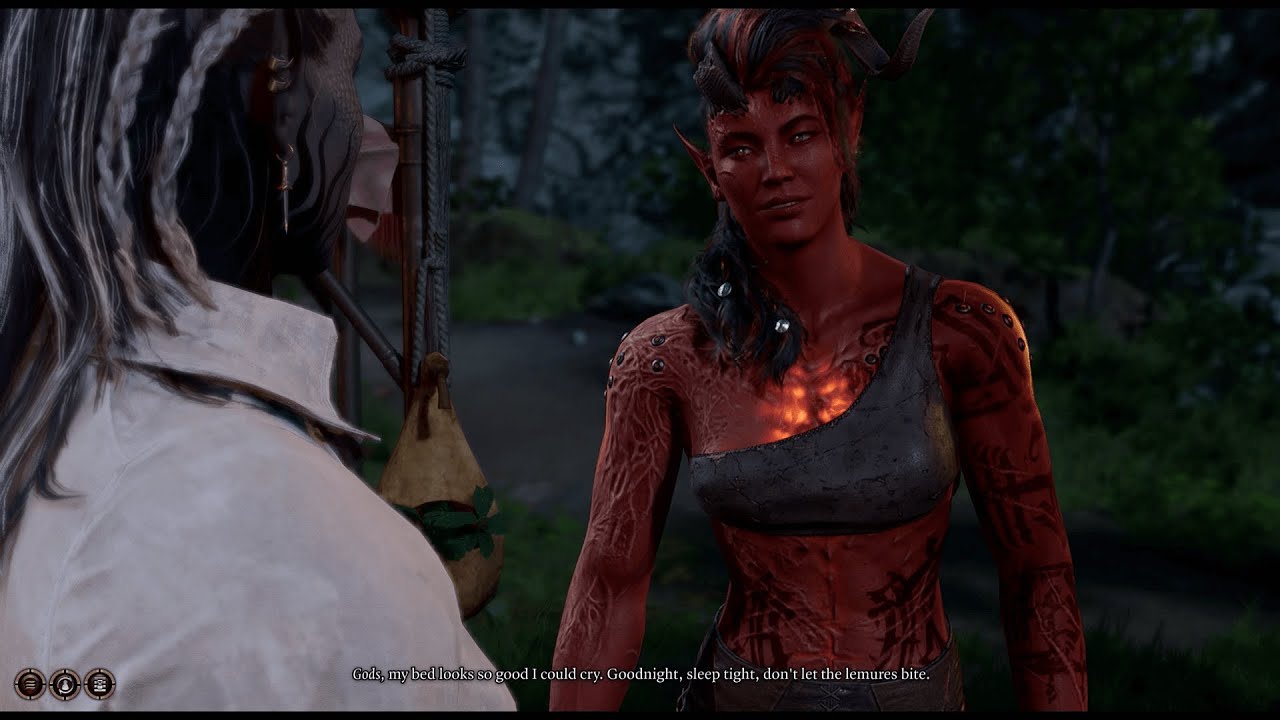 Baldur's Gate 3 - Rare Karlach Night Camp Dialogue