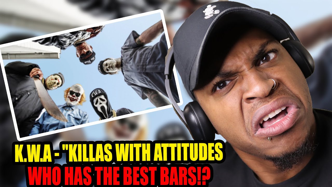 K.W.A - KILLAS WITH ATTITUDES (STRAIGHT OUTTA COMPTON PARODY) REACTION!