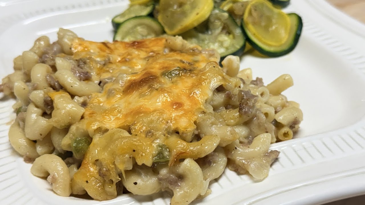 Tightwad Tuesday | Amish Sausage & Macaroni Casserole – Cheap & Easy Family Dinner