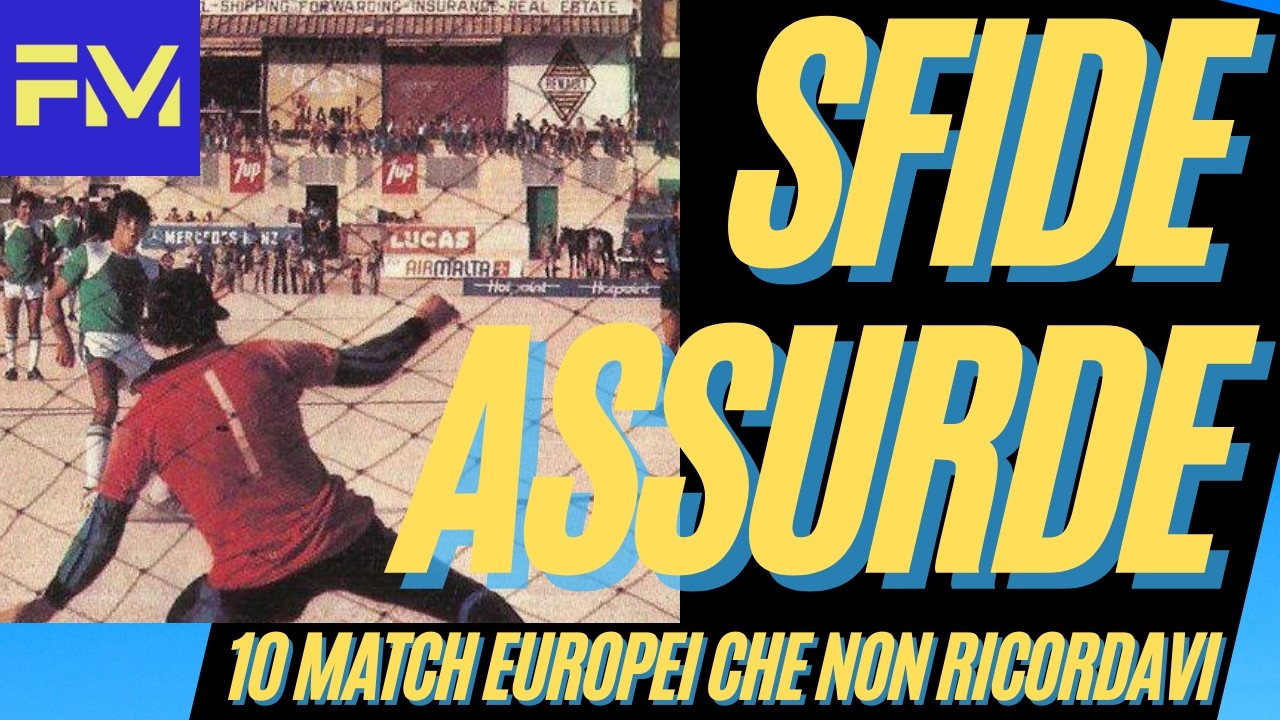 10 SFIDE ASSURDE nelle Coppe Europee 😱 Italiane vs squadre SPARITE