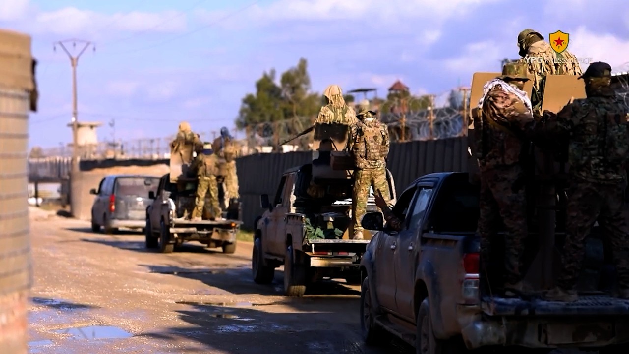 Şervanên QSD'ê tevdîrên li Girtîgeha Sinaa ya li Hesekê xurt kirin e