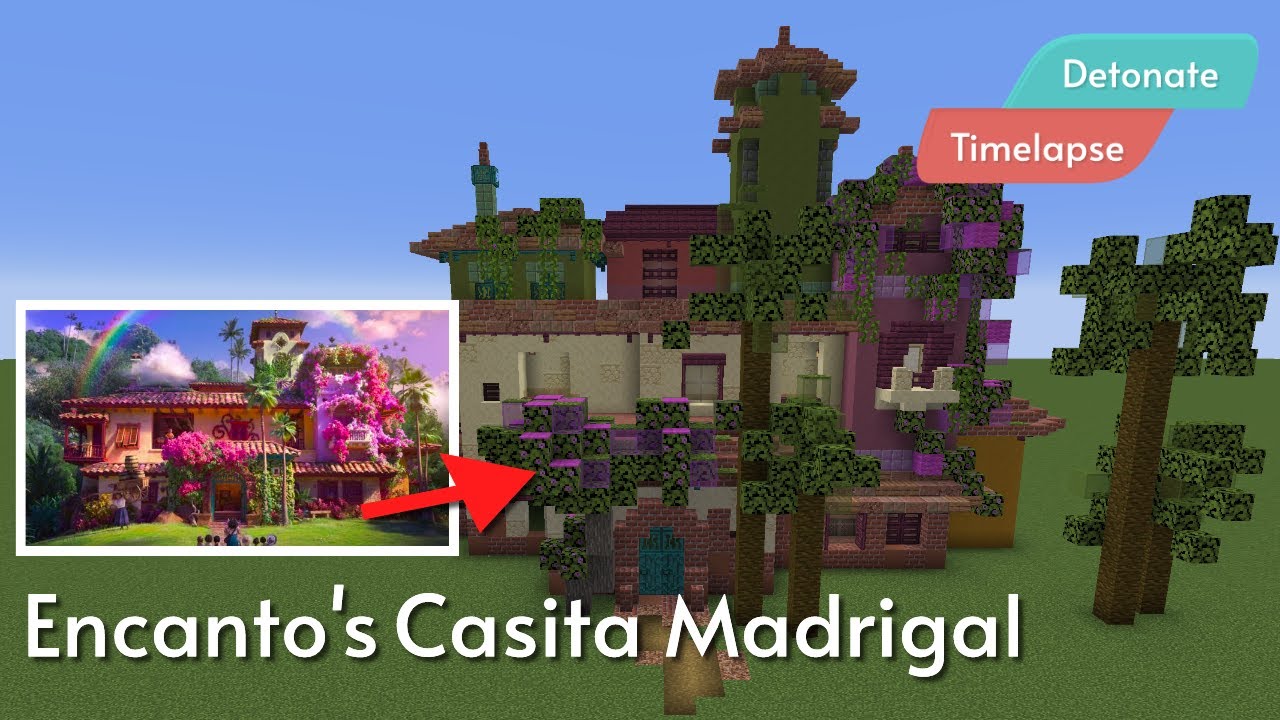 Recreating Casita in Minecraft (Build with Me)