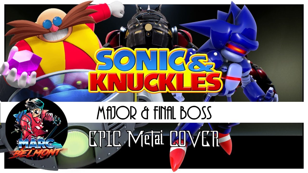 SONIC 3 & KNUCKLES - BOSS Theme & FINAL BOSS Theme medley // 🎸EPIC METAL COVER 🤘🤘🤘