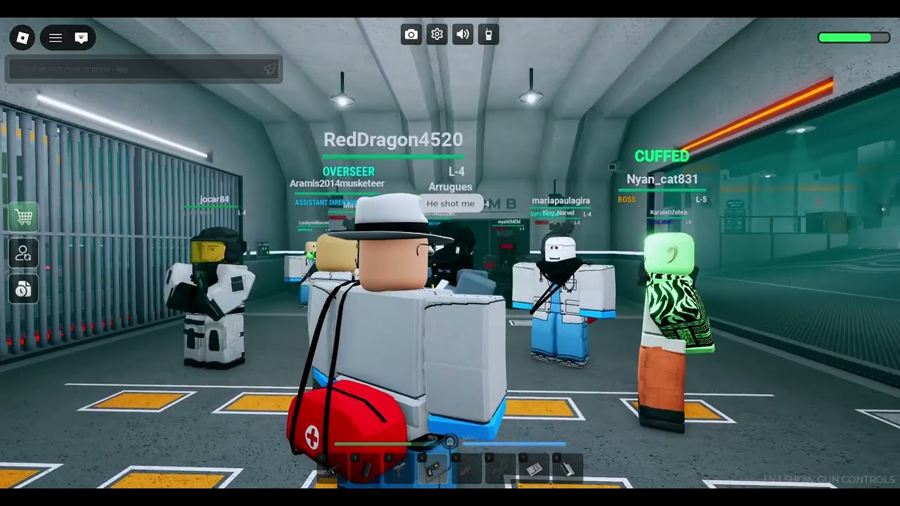 Roblox // SCP: Site Roleplay // Gameplay