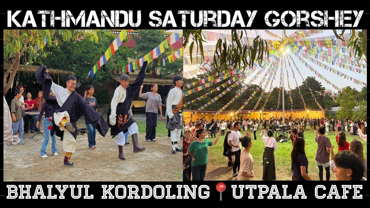 Kathmandu Saturday Gorshey At Utpala Cafe / Best Gorshey Ever / Full Energy / Bhalyul Kordoling