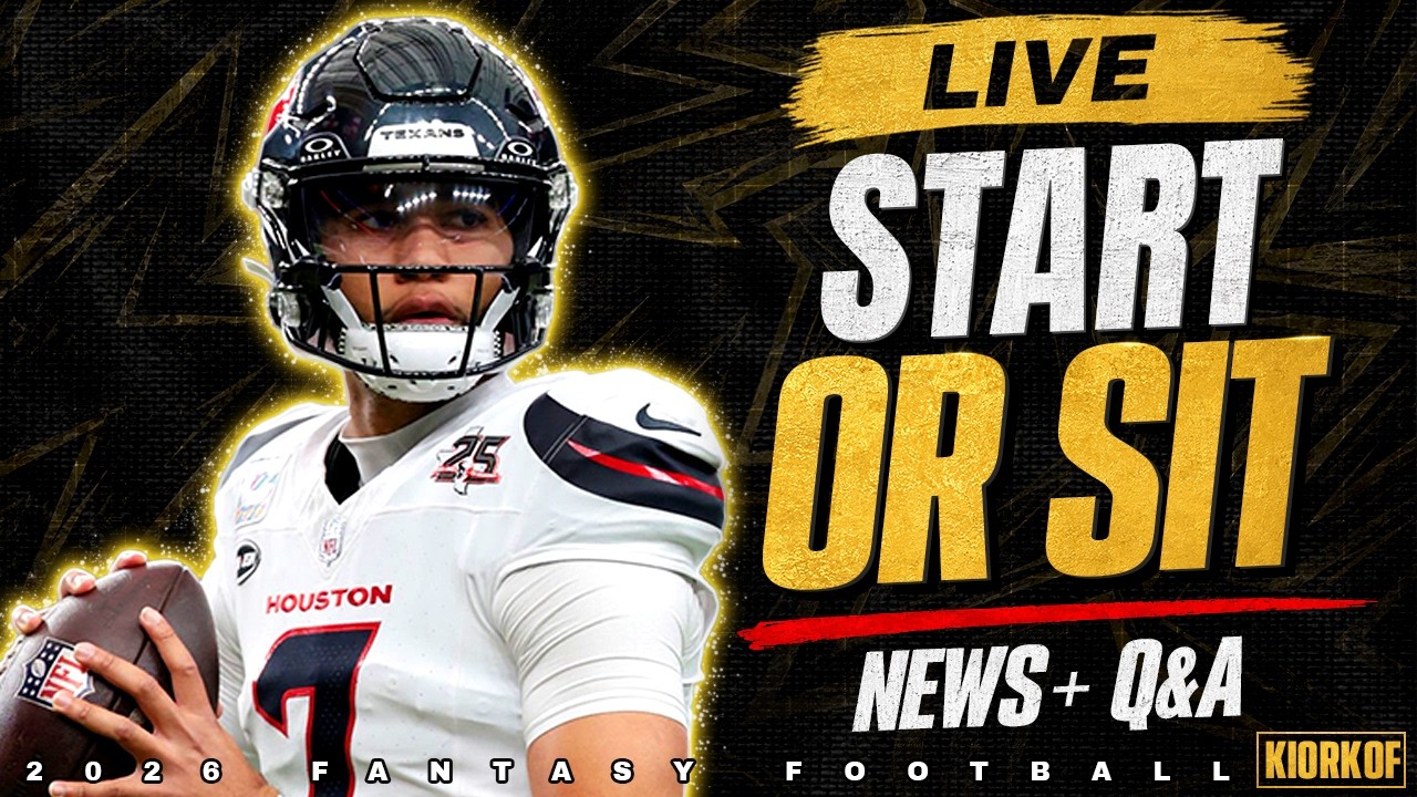 Week 7 Start or Sit Q&A - 2026 Fantasy Football