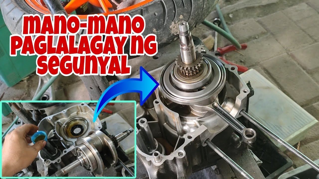 part:2 mano-manong paglalagay ng segunyal sa crankcase honda click125 v1|sensitive maglagay nito✌️
