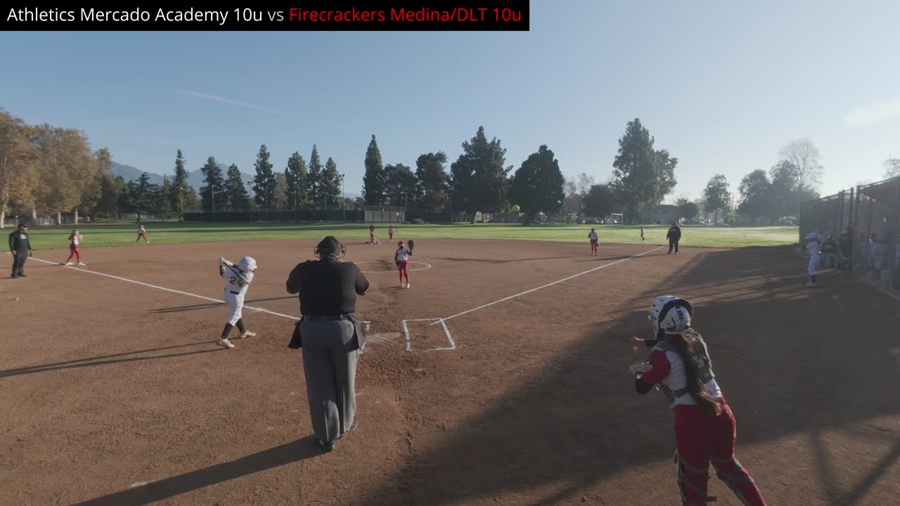 12-21-25 Athletics Mercado Academy 10u vs Firecrackers Medina DLT 10u (Game 1)