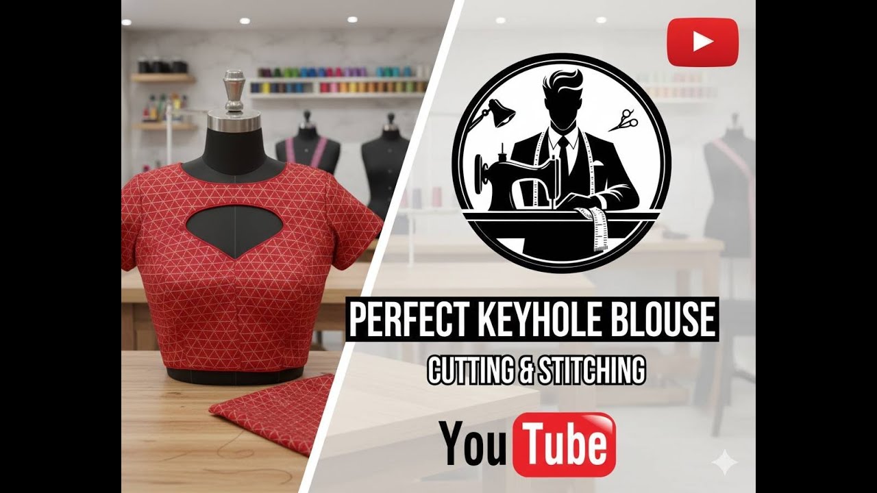 katori blouse cutting and stitching#katoriblouse #viralvideo