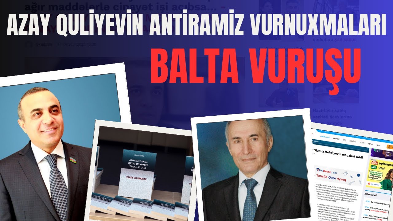 D&uuml;nənə qədər Ramiz Ənvərovi&ccedil; idi, indi 