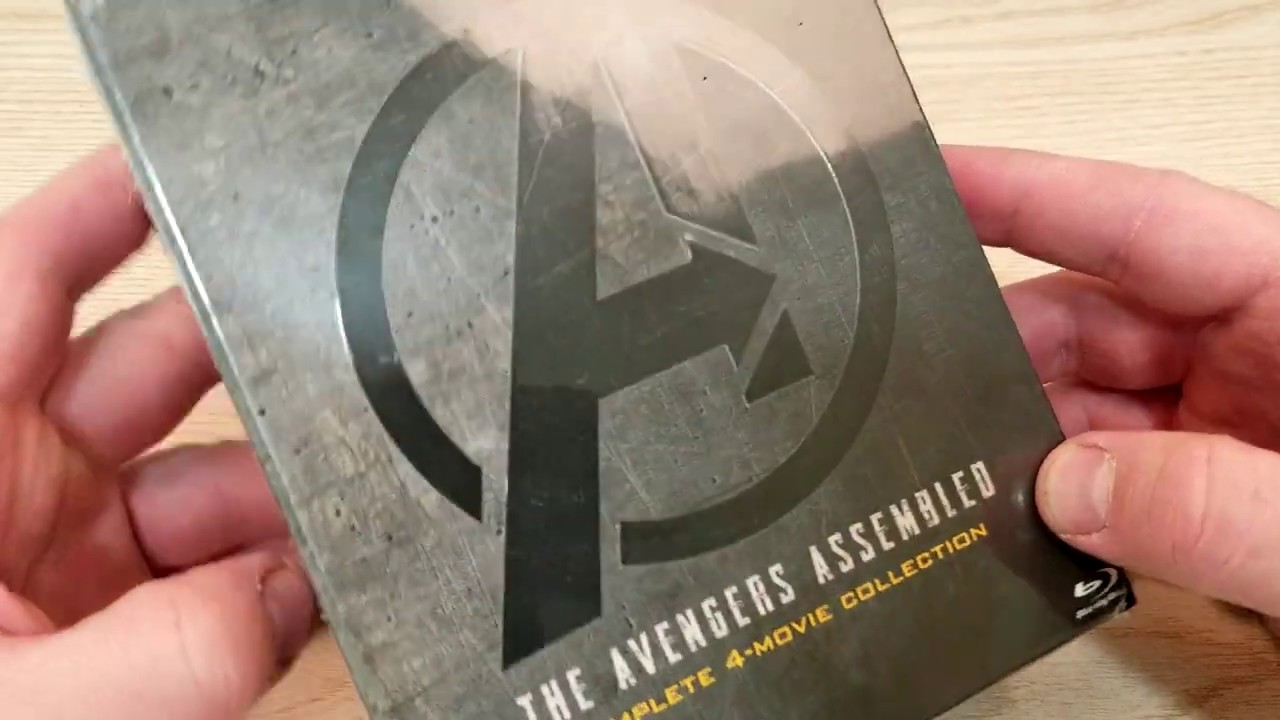 The Avengers Assembled Collection Blu-Ray Unboxing