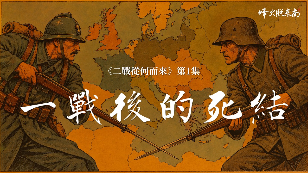 一戰已經打得這麼慘，為什麼還會有二戰？｜二戰從何而來①｜巴黎和會｜凡爾賽條約