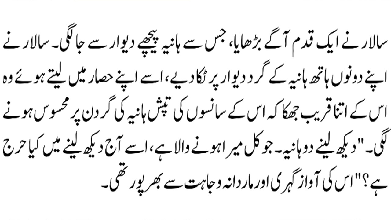Urdu Novel 