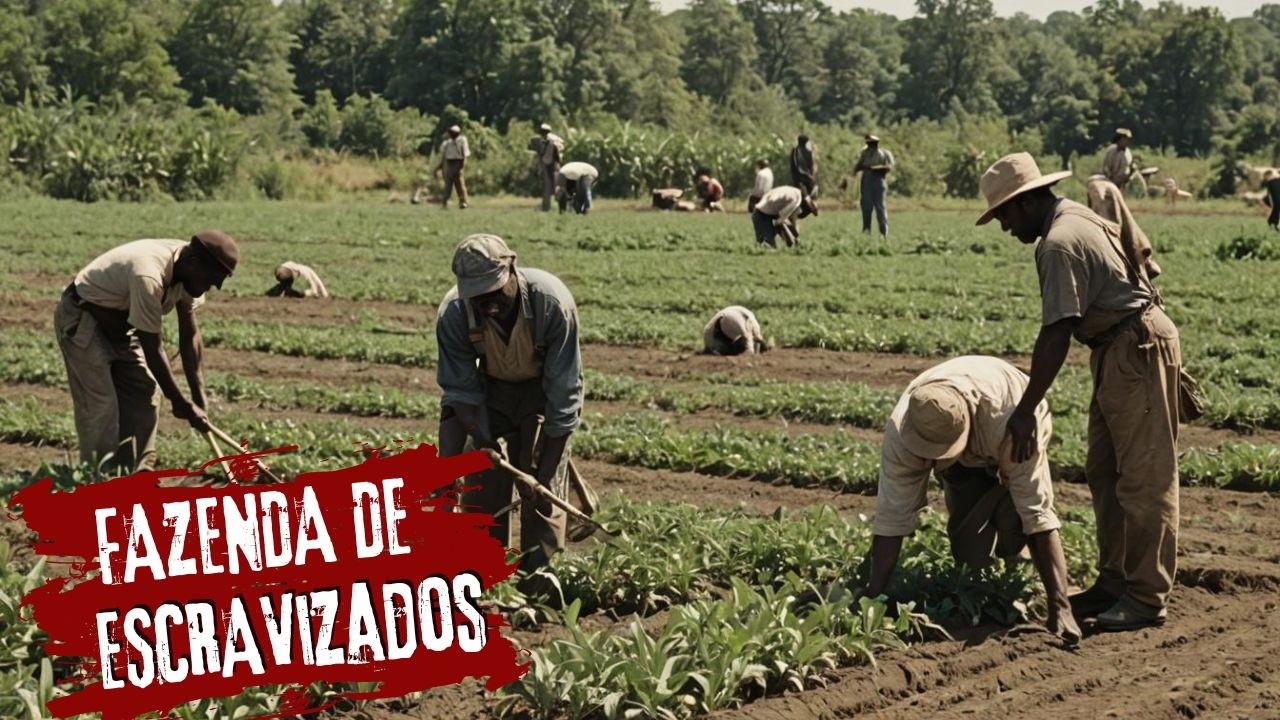 Conheça uma FAZENDA DE ESCRAVOS nos EUA