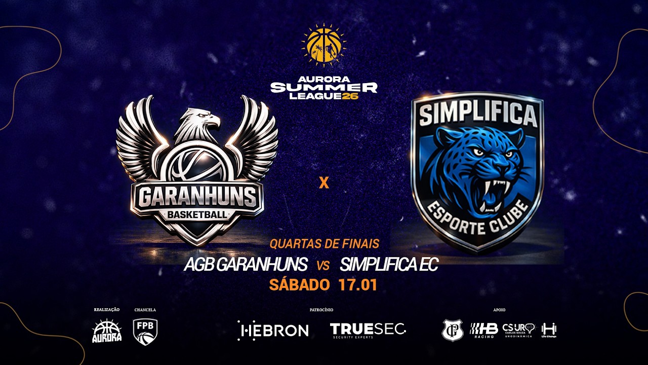 AGB GARANHUNS   X SIMPLIFICA - ASL 2026 - Jogo 27