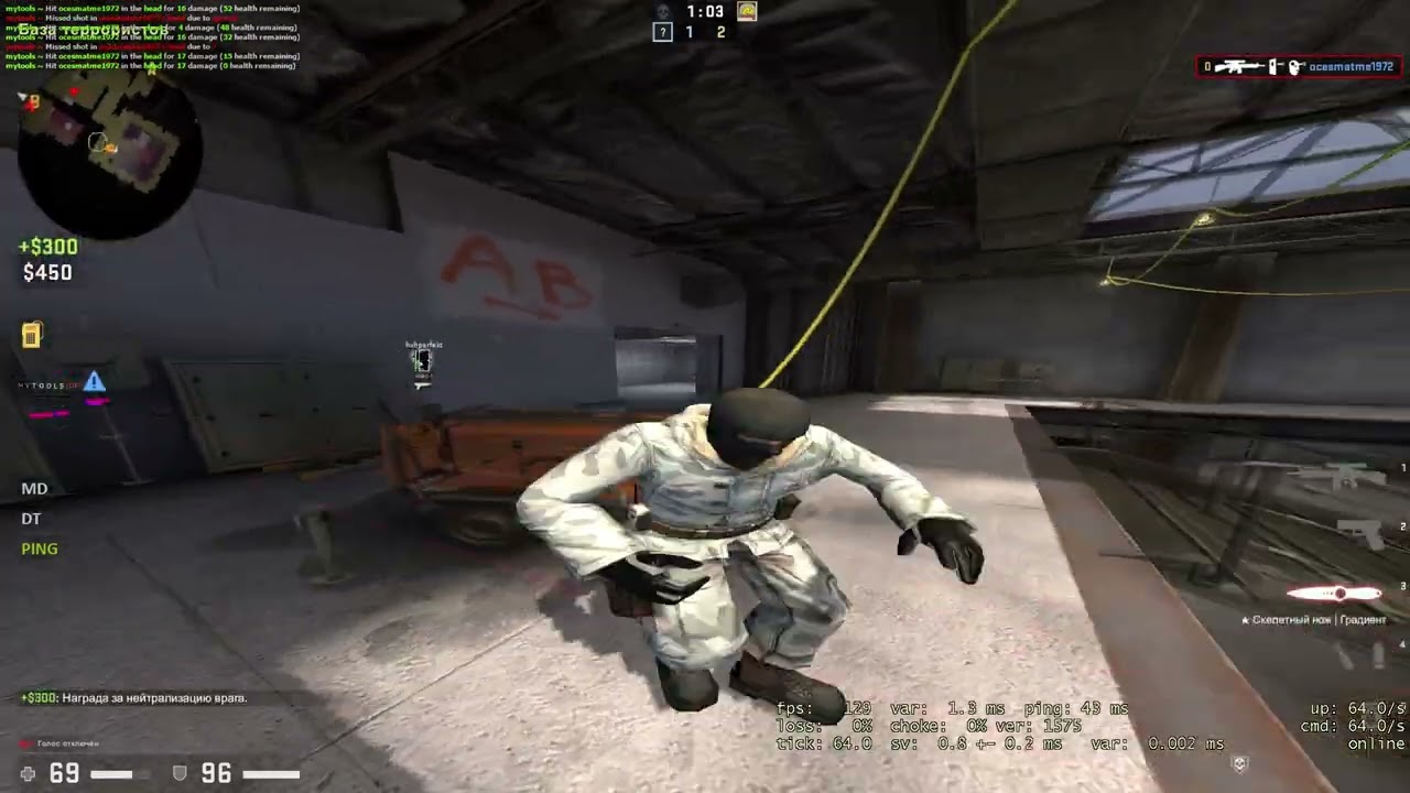hvh highlights #1 ft skeet.cc / gamesense.pub