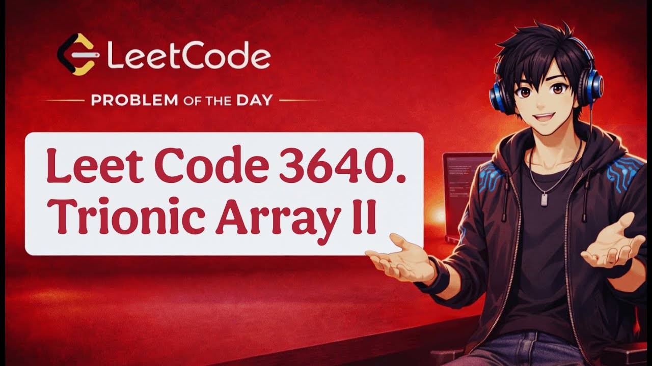 LeetCode 3640 | Trionic Array II
