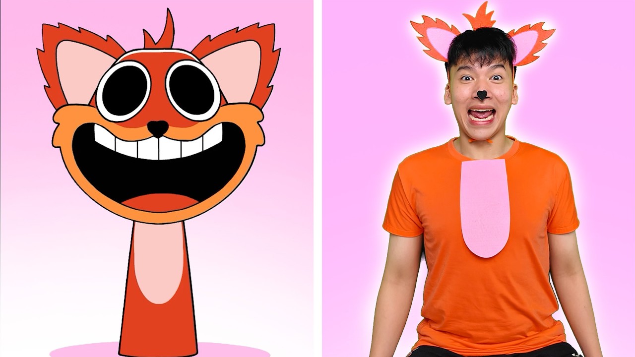 Sprunki 4 Phase 4 GIBLET in Real Life #sprunki #mysprunkioc