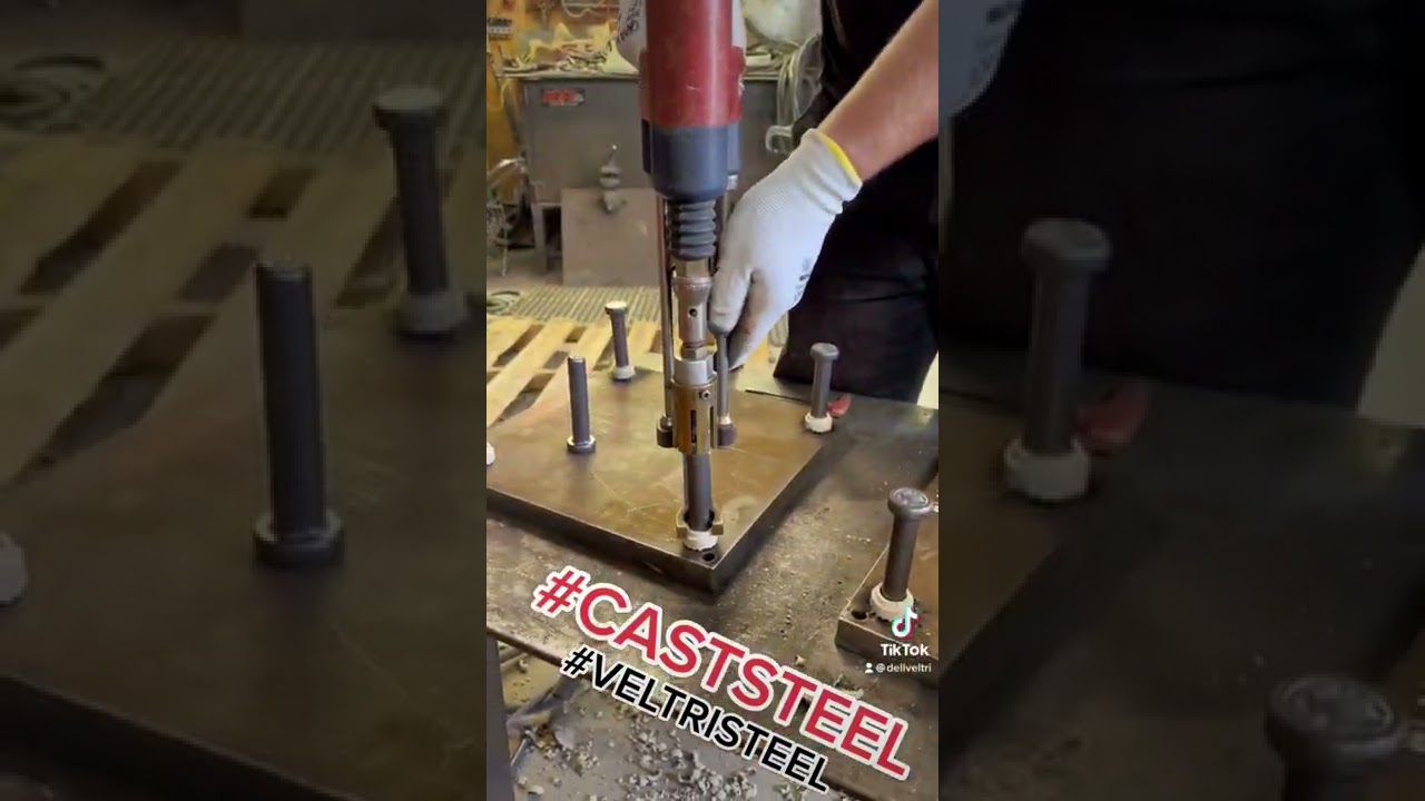 Embed fabrication. #caststeel #veltristeel