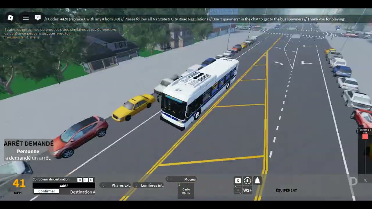 Roblox CTN de New York Dépôt de l'Est de New York  B42 2015 New flyer XD40 on the B46