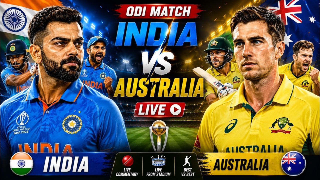 India vs Australia LIVE 🔥 ODI Match | Virat Kohli vs Travis Head | Cricket 26 Gameplay #Shorts