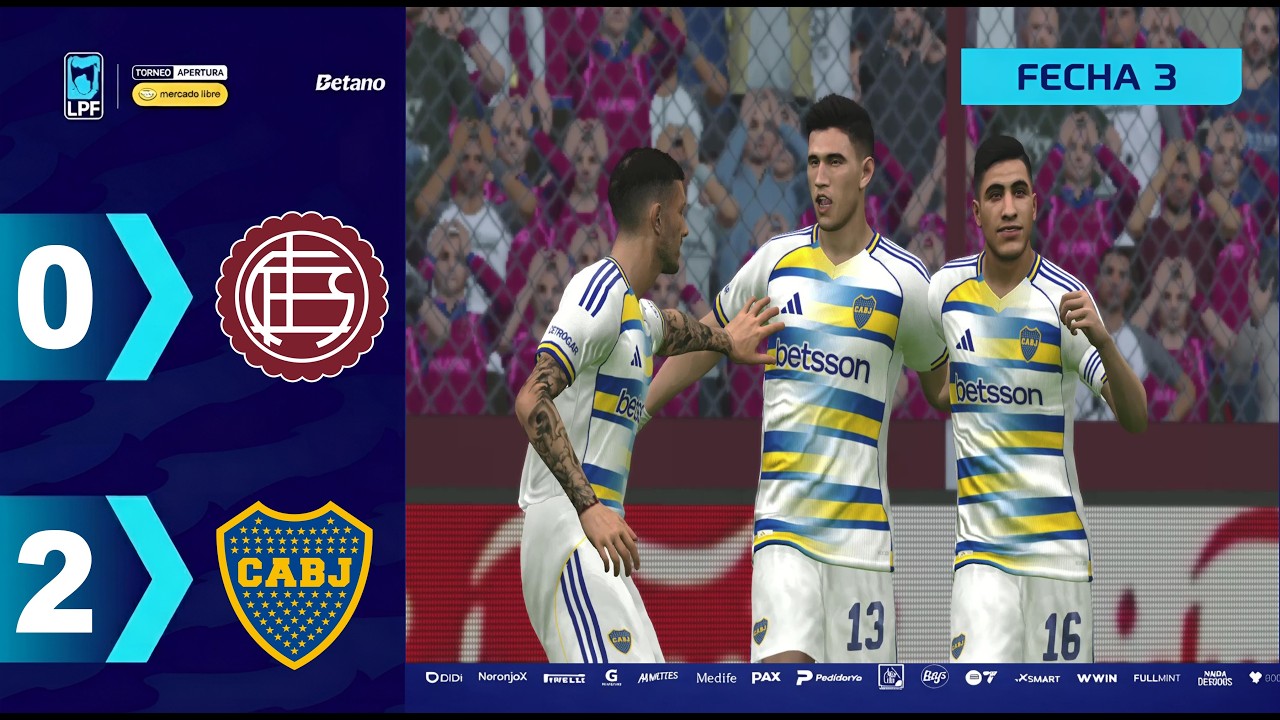 Marcador + Replay + Cinemática + Adboard LPF (Pes 2017)