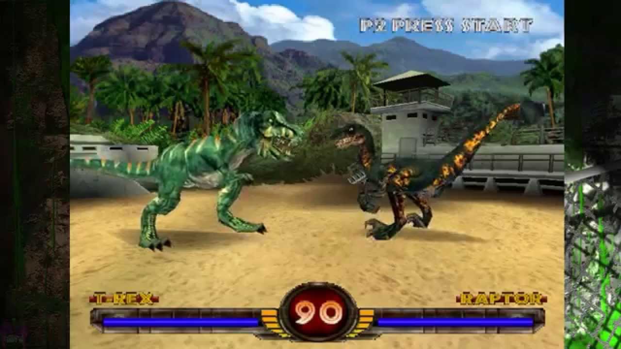 Warpath Jurassic Park - Tyrannosaurus Rex vs Mega Raptor