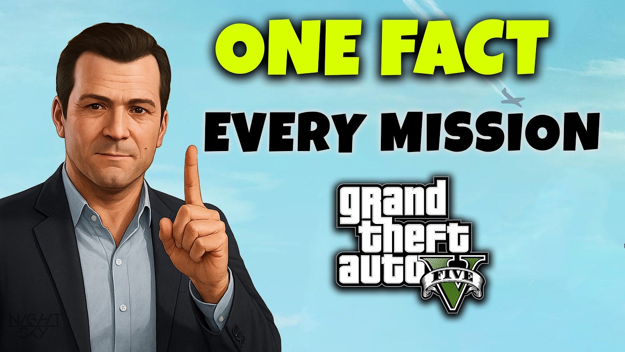 Один факт о каждой миссии в GTA V