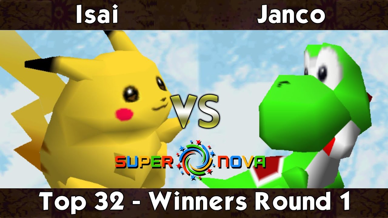 Supernova 2025 - Isai (Pikachu) Vs. Janco (Yoshi) Smash Bros - SSB64