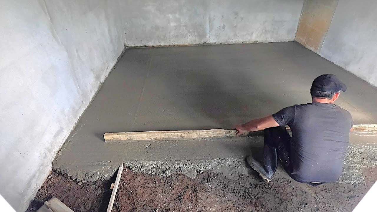 Como hacer un contrapiso de concreto paso a paso