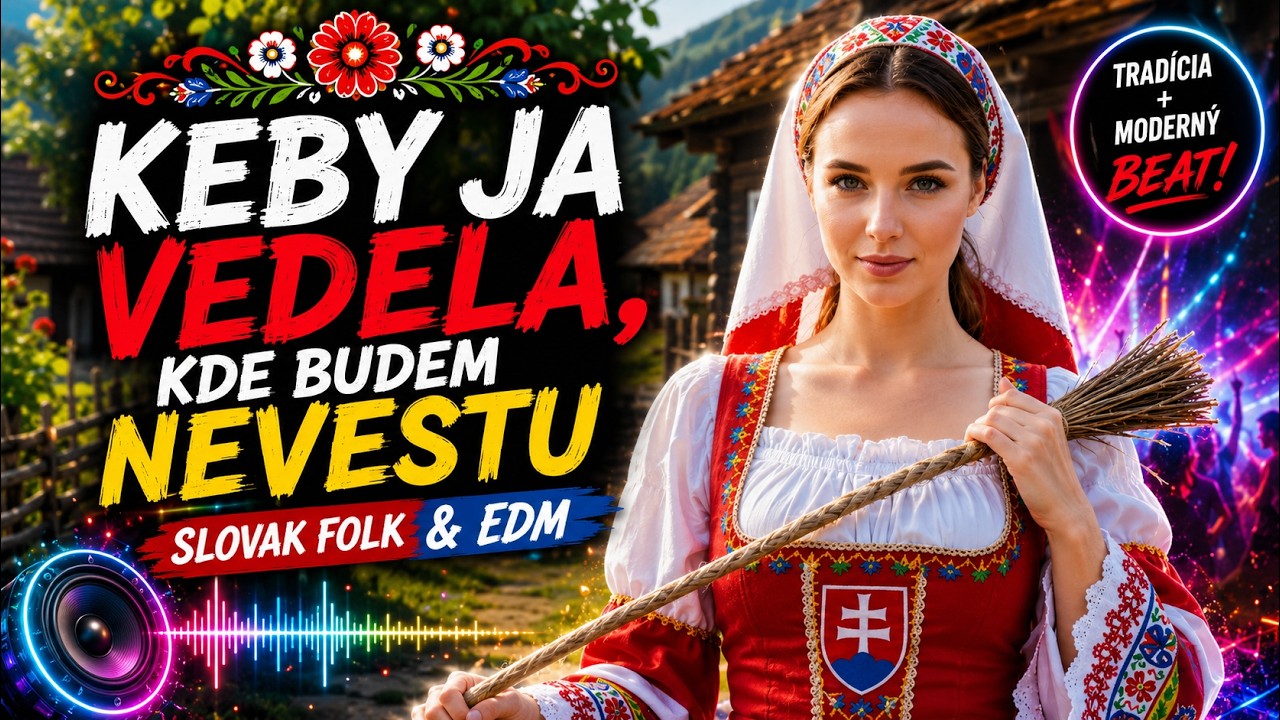 Keby ja vedela, kde budem nevestu | Slovak Folk & EDM