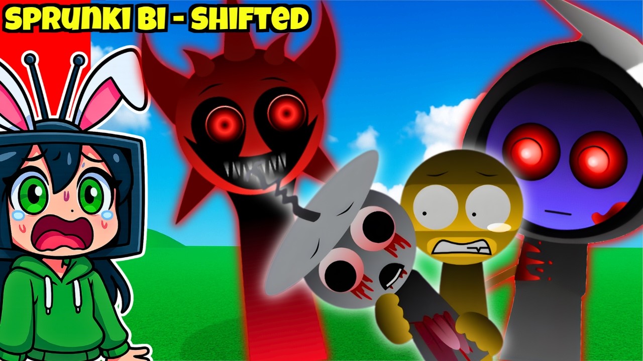 LOS DEMONI0S DE RADDY Y JEVIN ACABAN CON LOS SPRUNKIS 💀 en sprunki bi shifted mod oc incredibox
