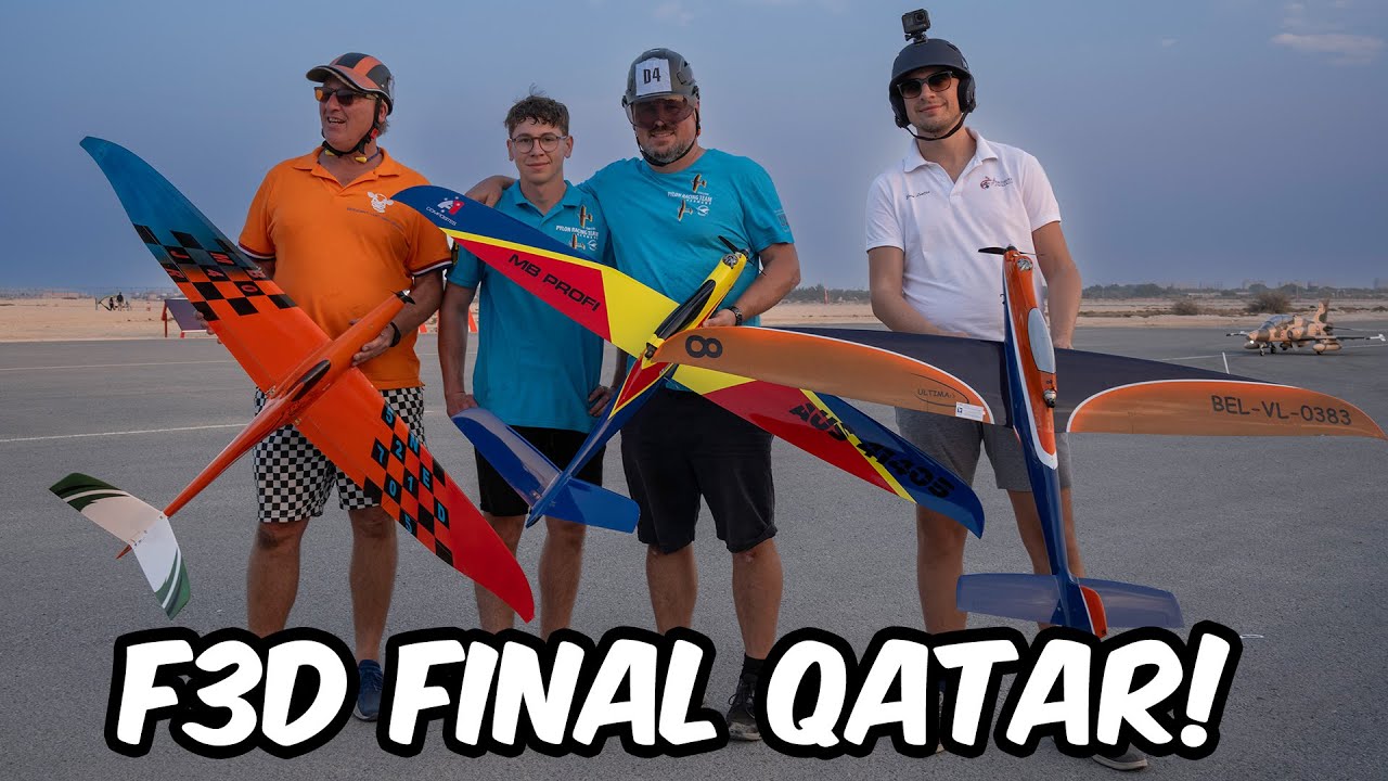 F3D Pylon Racing Qatar - Racing in the Desert!