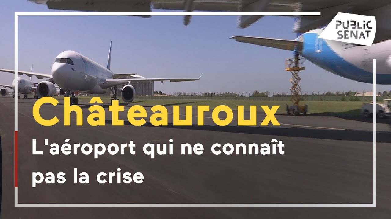 L'Aéroport de Châteauroux ne connait pas la crise