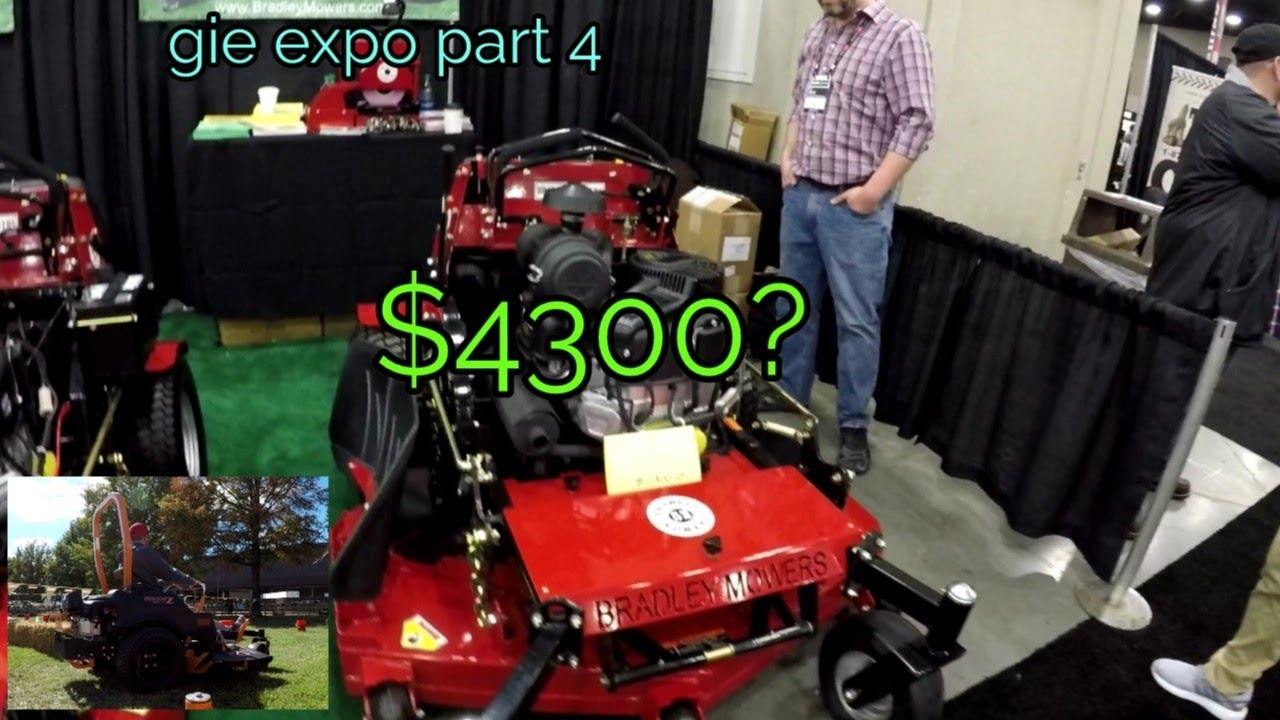 BRADLEY MOWERS, SCAG, GIE EXPO 2019 #4