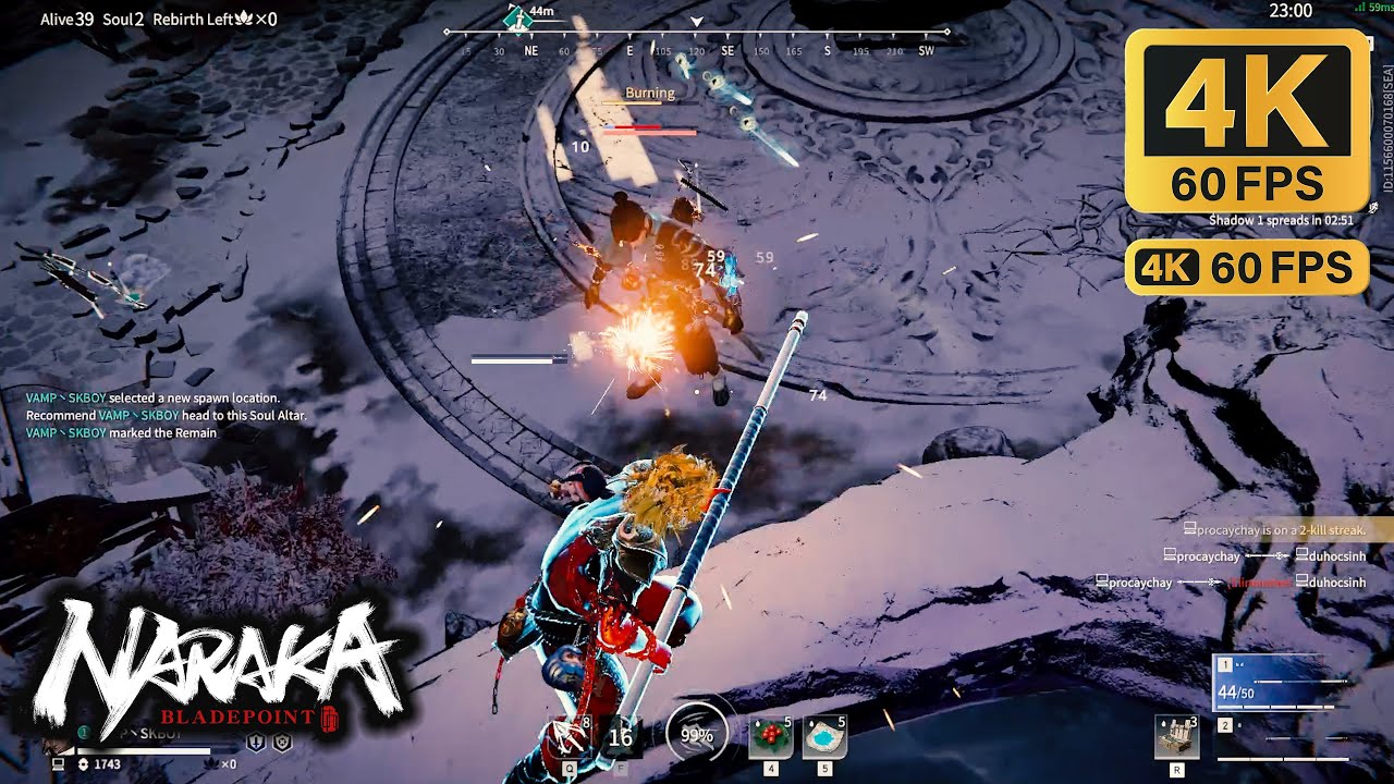 TARKA JI SOLO RANK GAMEPLAY EP.33 NARAKA: BLADEPOINT ( 4K )