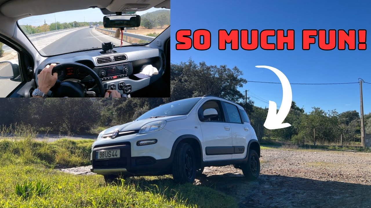 Fiat Panda 4x4 POV Drive | 95hp 1.3 Multijet Diesel | 0–100 km/h Acceleration & Off-Road Test