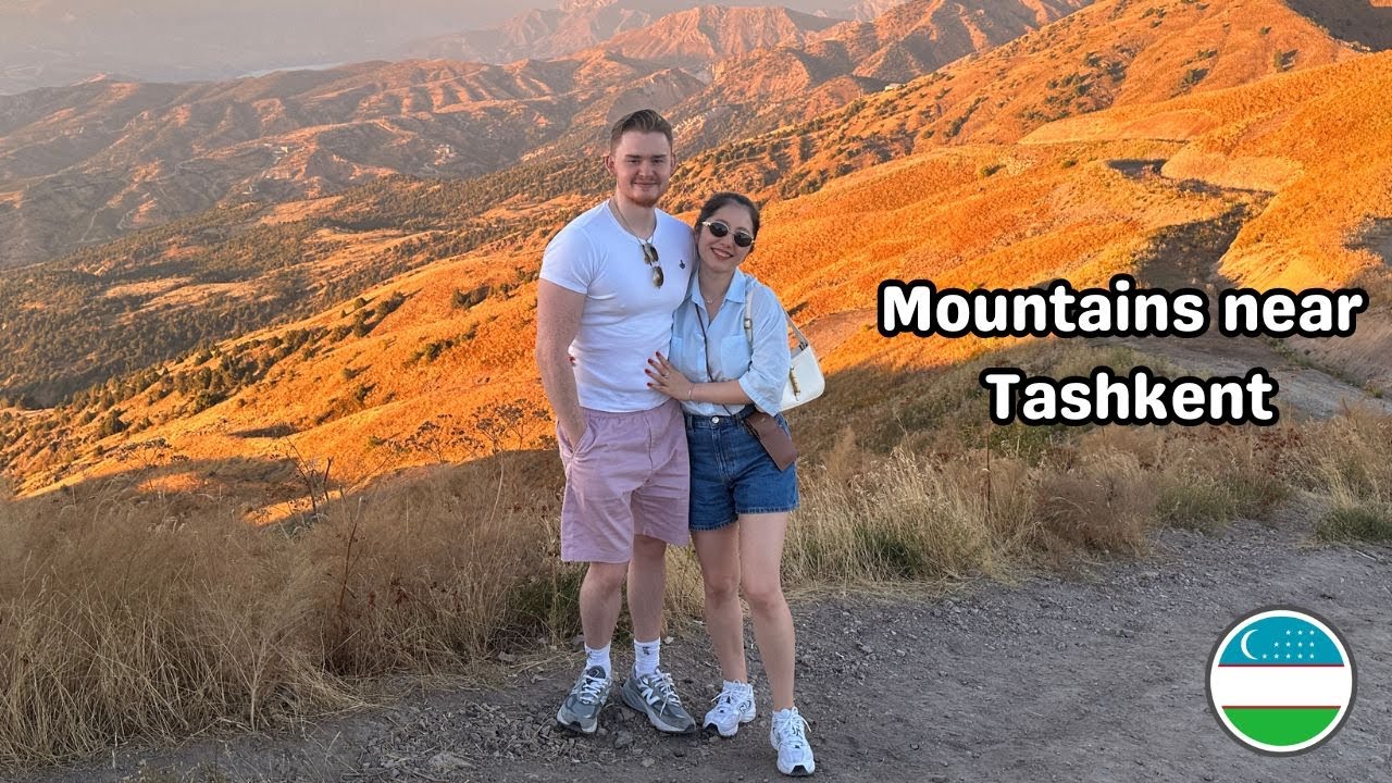 We visited the mountains in Uzbekistan 🇺🇿 - Authentic Uzbek Dining Experience and Chimgam Mountains
