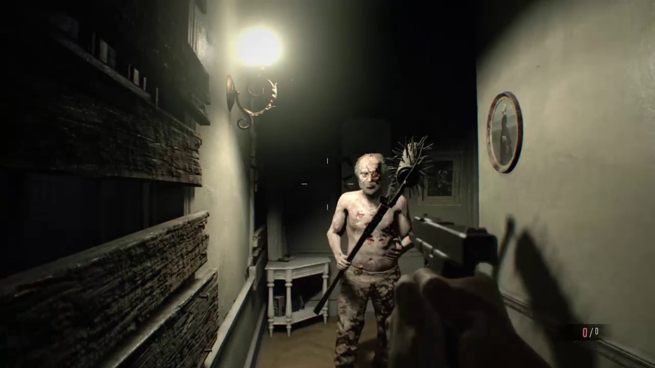 Jack Baker appears behind me RE7